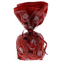 20 Twinkle Santa Cellophane Sweet Display Bags