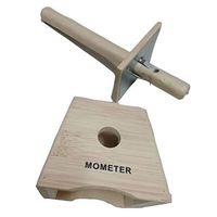 MOMETER One Moxa Stick Bamboo Holder Box with Moxibustion Acupoint Massage Device Too