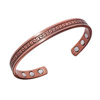Copper Bracelet Used for Arthritis - a Pure Copper Magnetic Bracelet with 6 Magnets for Men and Women to Effectively Relieve Joint Pain.