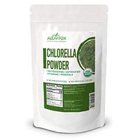 Organic Chlorella Powder 8oz | Nutrient Dense Superfood with Antioxidants, Proteins, Vitamins C, E, B Complex, Enzymes, Chlorophyll, Omegas 3 and More| USDA Organic Raw No Additives or Colors