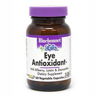 BlueBonnet Eye Antioxidant with Zeaxanthin Formula Vegetarian Capsules, 60 Count