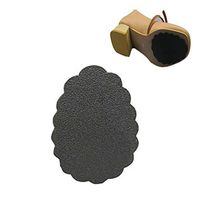 Qlychee 5 Pairs Self-Adhesive Anti-Slip Shoe Sole Sticker Protector Flower Shaoe for High Heels Boots