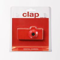 Superheadz CLAP Digital Camera Powershovel Rose Red