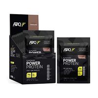 ATAQ Plant Based Protein Powder, Vegan, Chocolate, 25g Protein (Pea, Rice, Flax, Chia, Pumpkin), Non GMO, Non Dairy, Non Soy, No Added Sugars, 8 Single Serving Packets