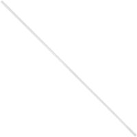 Aviditi PLT6W Plastic Twist Tie, 6" Length x 5/32" Width, White (Case of 2000)