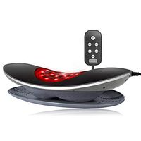 Lower Back Stretcher Massager with Heat Function & Adjustable Intensity,Electric Inflatable Back Stretcher Device,Back & Sciatica Pain Relief Relaxation, Ideal Gifts