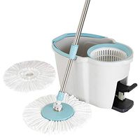 Living utensils Mop Household Rotary Mop Hand-free Automatic Mop Mop Rotating Universal Foot (Size : 51.53029.5cm)
