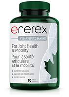 Vegan Glucosamine from ENEREX, 90 tablets, For Joint Health & Mobility - Vegan, Non GMO, Dairy Free, Soy Free, Gluten Free