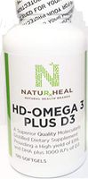 HD-Omega 3 Plus D3 (120 Softgels)