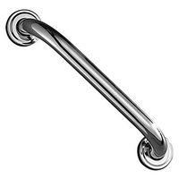 FChome 17 inch Bathroom Grab Bar，Bathtub Arm Safe-Grip Bar Stainless Steel Shower Handle Wall Mount Handicap Grab Bars