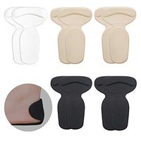 Heel Cushion Inserts/Heel Grips/Shoe Pads for Women Flat or High Heel to Prevent Heel Slipping, Improve Shoes Too Big, Rubbing, Blisters, Foot Pain(5 Pairs & Multiple Colors)-Lycra
