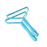 FORESTIME 2/3PC Portable Lint Remover Clothes Fuzz Shaver Manual Brush Scratch Cut Shaver Tool for Wool Products Combing Suede Lint Blankets Lint Removal (Blue, A)
