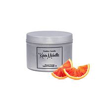 Destiny Candle by Karen Michelle Blood Orange Scented Massage Oil Candle - Aromatherapy Beautiful Piece of Jewelry Inside | A Perfect Way to Rekindle The Romance
