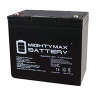 Mighty Max Battery 12V 55AH Internal Thread Battery for Quickie S626 Patriot Wheelchair Brand Product