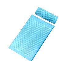 Acupressure Massager Cushion Massage Mat Relaxation Relieve Mat Acupuncture Massage Yoga Mat with Pillow