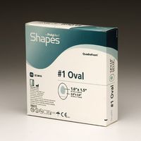 Ferris Manufacturing Corp PolyMem Shapes - #8 Oval Sliver, 6.5" x 8.2" - Model 1886 - Box of 10