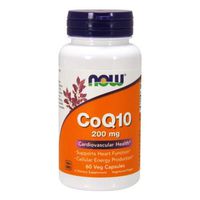 Now Foods CoQ10 200 mg - 60 Vcaps ( Multi-Pack)