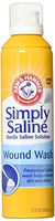 Arm & Hammer Simply Saline Wound Wash Helps Remove Dirt and Debris, 7.1 Fl Oz (Pack of 4)