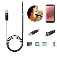 Ear Cleaning Endoscope, 1.3 Megapixels HD Ear Endoscope Camera,2 in 1 USB Ear Scope Earwax Remover Tool with 6 LEDs