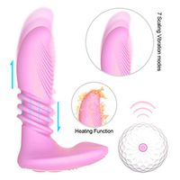 7 Vibration Modes Wearable Thrusting Sport USB Rechargeable Wireless Remote Control for Women