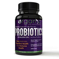20 Strains Scientifically Proven Probiotics 50 Billion CFU | Active Cultures, Help Maintain Digestive Health & Immune Health