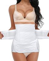 Postpartum Support Recovery Belt,Waist Pelvis Belly Belts Gauze Girdle Binder Body Shaper Postnatal Belly Wrap Waist(Plus Size)