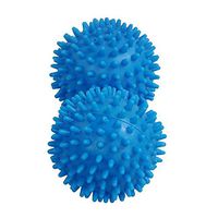 MSQL Solid Wash Balls Laundry Ball Reuseable Washing Balls Set, Natural Fabric Softener, Reduce Wrinkles, Good for Laundry,Blue,2pieces