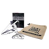 ATHSCULPT SKINFOLD Body Fat Calipers Set. Includes Athsculpt Double Scale Body Fat Calipers, Body Measuring Tape, Manual (How to Measure Your Body Fat Percentage) and Gym Bag.