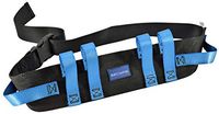 Secure Transfer Gait Belt with Handles and Quick Release Buckle - Elderly Patient Walking Ambulation Assist Mobility Aid (52"L x 4"W, Blue Handle (Quick Release Buckle))