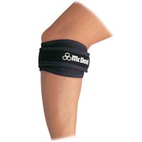 McDavid Black Neoprene Classic Level 2 Elbow Strap with Pads Black Medium