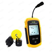 Nstcher 100M Portable Sonar Sensor Fish Finder Fishfinder Ultrasonic Echo Sounder w/LCD