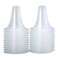 discountstore145 20Pcs Disposable Soft Ergonomic Earmuffs Non Contact for Ear Thermometer Probe Cover Clear