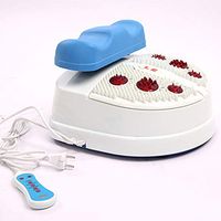 HAJZF Foot Massager,Aerobic Swing Machine Infrared Foot Foot Massager Swing Machine Fitness Machine Fitness Blood Circulation Machine Foot Leg Massager,Blue