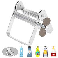 Toothpaste Tubes Press Slider Quetsch, Aluminum Rolling Tube Toothpaste Squeezer Cream Tube Squeezer Seat Holder Stand