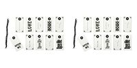 Ikea Historisk Ornamental Vintage Retro Paper Gift Tags / Pack of 20 (Vintage Letters)