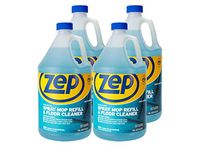 Zep Spray Mop Refill & Floor Cleaner 128 Ounce ZUMSF128 (Case of 4) Professional Strength