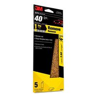 3M Sandpaper, 03038, 40 Grit, 3 2/3 in x 9 in