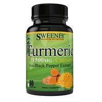 High Intensity Potent Turmeric Curcumin 1500 MG with Black Pepper Extract for Advanced Absorption, Non-GMO, Fast Acting Relief & Real Results.
