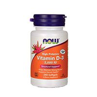 NOW Supplements, Vitamin D-3 2,000 IU, High Potency, Structural Support*, 240 Softgels