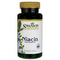 Swanson Niacin 100 Milligrams 250 Tabs