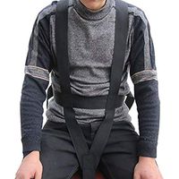 Wheelchair with Safety Belt, Adjustable Wheelchair Harness, Chest Strap Quick Buckle, Suitable for Elderly and Patient Limb Care Belts
