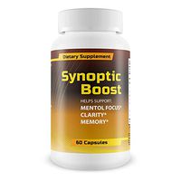 Synoptic Boost - Helps Support: Mental Focus, Clarity, Memory and Natural Energy Levels (30 Capsules)