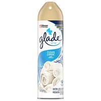 Glade Air Freshener, Aerosol, Clean Linen, 8 oz