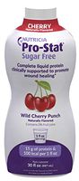 Pro-Stat Sugar-Free Protein Supplement Wild Cherry Punch Flavor 30 oz. Bottle Ready to Use, 10064 - Case of 6