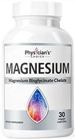 Magnesium Glycinate - Patented Bisglycinate Non Buffered Chelated Magnesium Supplement for Sleep, Migraines, Muscle Cramps, Anxiety, Bone Density, Gluten Free, Non-GMO, 30 Capsules
