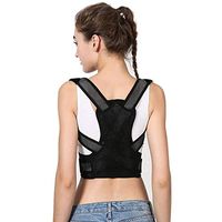 TTZ Orthopedic Support Brace Posture Corrector Upper Back Pain Relief Neck Pain Scoliosis Kyphosis for Men Women and Kids (Color : White, Size : M)