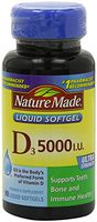 Nm Vit D 5000 Iu Gel Cap Size 90ct
