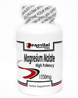 Magnesium Malate High Potency 1350mg 100 Capsules ~ Renevitol