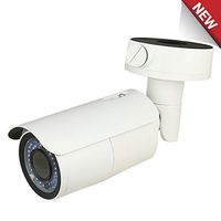 LTS Platinum 2.1MP 1080p IR Bullet HD-TVI Camera: 2.8-12mm Motorized, White, IP66, 12v DC/24v AC, 130 ft Smart Infrared, ICR, 3yr
