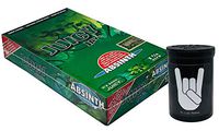 Herb Airtight Container Fresh Kettle with Juicy Jay's Absinth 1.25 Flavored Hemp Rolling Papers 24 Count Box DC Crafts Nation- Metal